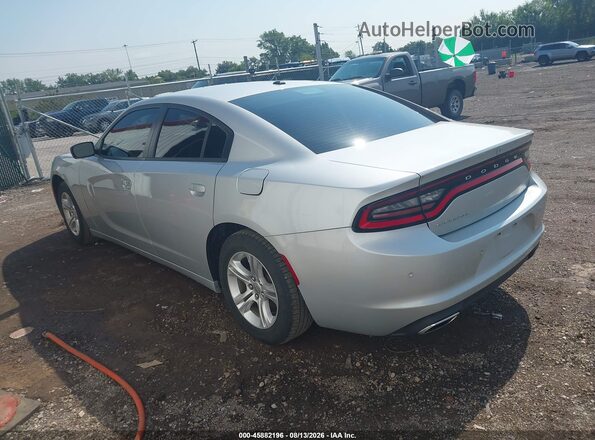 2C3CDXBG7LH190128 2020 DODGE CHARGER Серебряный Задняя левая четверть