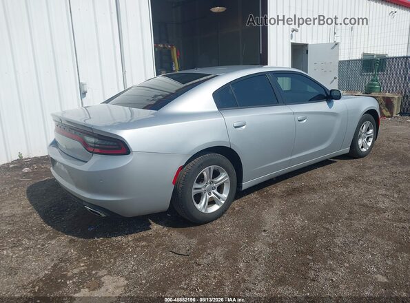 2C3CDXBG7LH190128 2020 DODGE CHARGER Серебряный Задняя правая четверть