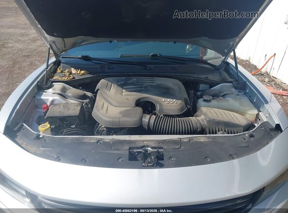 2C3CDXBG7LH190128 2020 DODGE CHARGER Серебряный Вид сзади