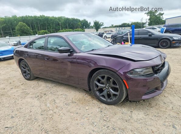 2C3CDXBG7LH249632 2020 DODGE CHARGER Фиолетовый Передняя правая четверть