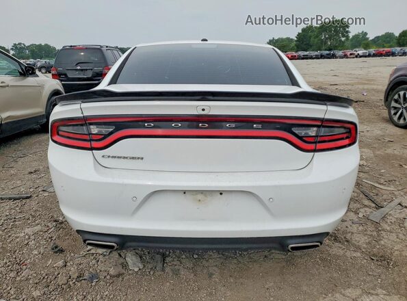 2C3CDXBG7MH548393 2021 DODGE CHARGER White Հետևի տեսք