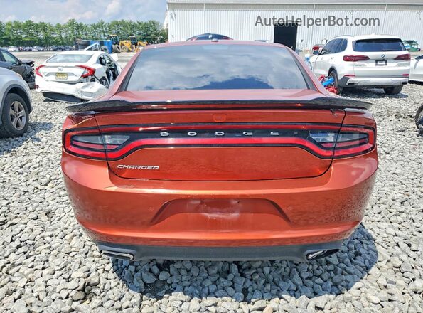 2C3CDXBG7MH624582 2021 DODGE CHARGER Orange უკანა ხედი