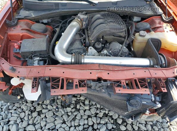 2C3CDXBG7MH624582 2021 DODGE CHARGER Orange უკანა სალონის ხედი