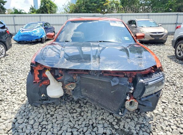 2C3CDXBG7MH624582 2021 DODGE CHARGER Orange წინა ხედი