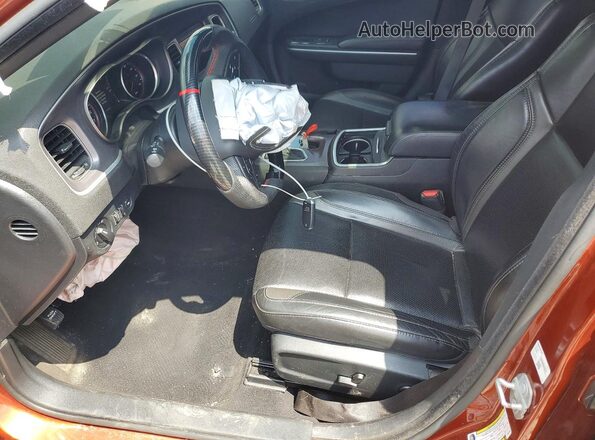 2C3CDXBG7MH624582 2021 DODGE CHARGER Orange წინა სალონის ხედი