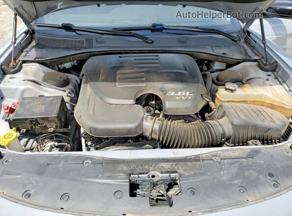 2C3CDXBG7MH648039 2021 DODGE CHARGER Silver Rear interior view
