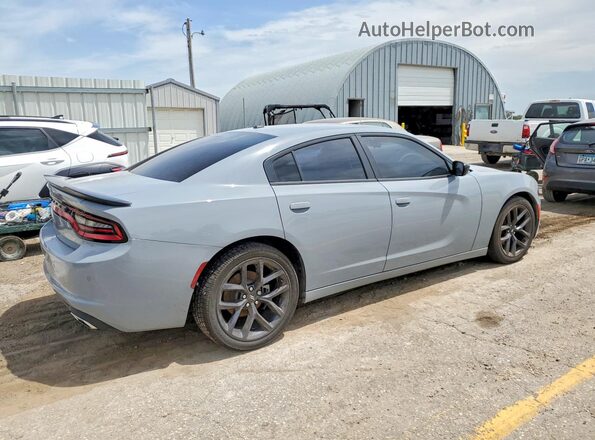 2C3CDXBG7MH648039 2021 DODGE CHARGER Silver Rear right