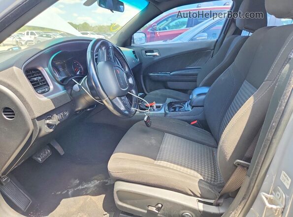 2C3CDXBG7MH648039 2021 DODGE CHARGER Silver Front interior view