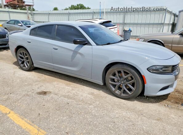 2C3CDXBG7MH648039 2021 DODGE CHARGER Silver Front right