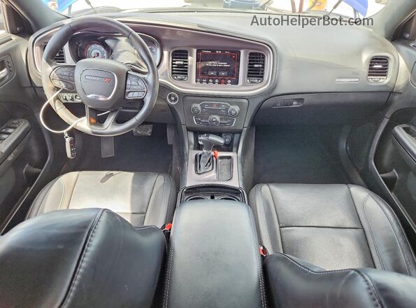 2C3CDXBG7NH141479 2022 DODGE CHARGER Blue Vista del salpicadero