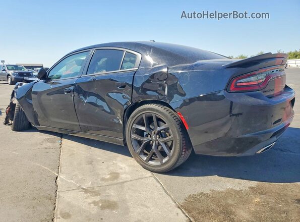 2C3CDXBG7NH145953 2022 DODGE CHARGER Black Tył lewy