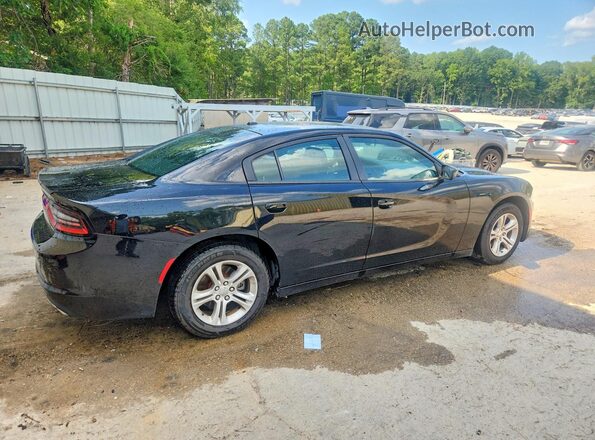 2C3CDXBG7NH207738 2022 DODGE CHARGER Black Trasero derecho