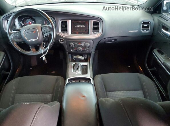 2C3CDXBG7PH511140 2023 DODGE CHARGER Black Widok deski rozdzielczej