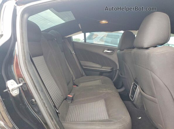 2C3CDXBG7PH511140 2023 DODGE CHARGER Black Widok tylnych siedzeń