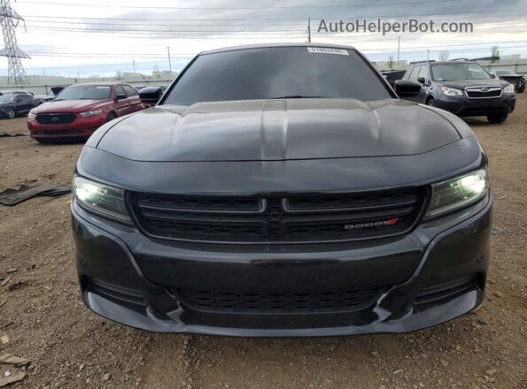 2C3CDXBG7PH511140 2023 DODGE CHARGER Black Widok z przodu