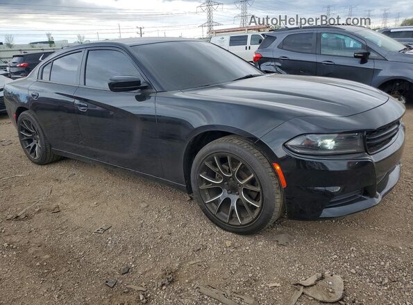 2C3CDXBG7PH511140 2023 DODGE CHARGER Black Przód prawy