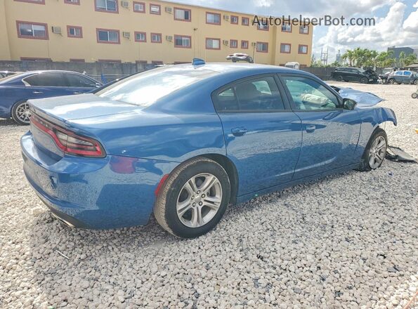 2C3CDXBG7PH530481 2023 DODGE CHARGER Blue უკანა მარჯვენა