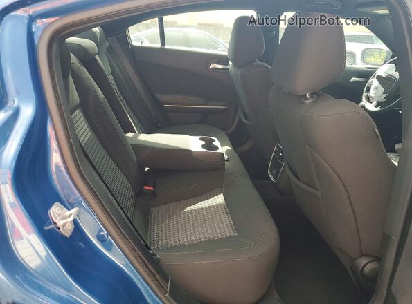 2C3CDXBG7PH530481 2023 DODGE CHARGER Blue უკანა სავარძლების ხედი