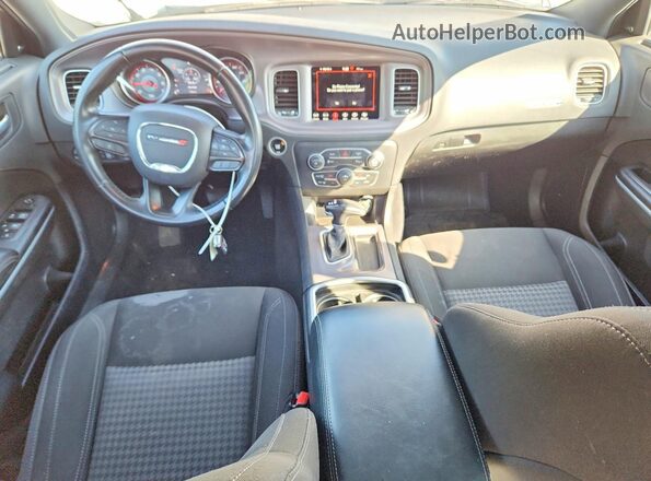 2C3CDXBG7PH564307 2023 DODGE CHARGER White Dashboard view