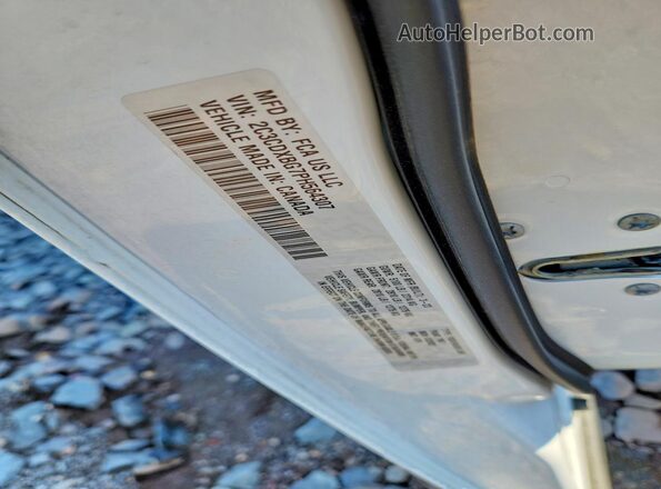 2C3CDXBG7PH564307 2023 DODGE CHARGER White Engine compartment view