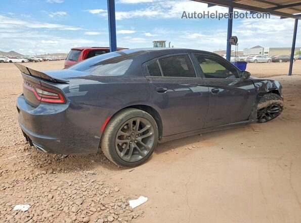 2C3CDXBG8GH165499 2016 DODGE CHARGER Gray Задня права чверть