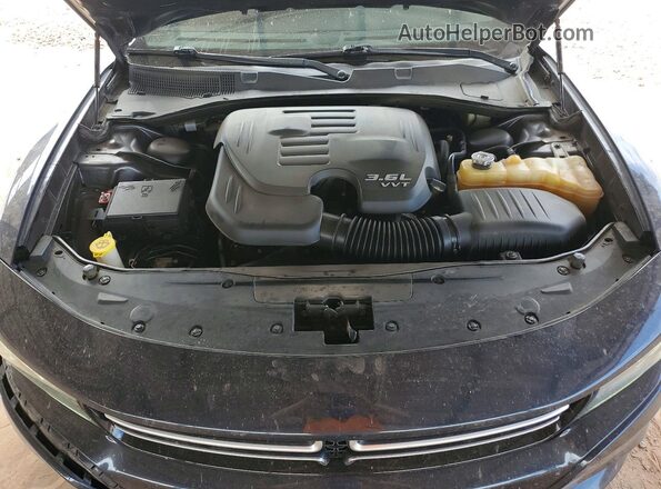 2C3CDXBG8GH165499 2016 DODGE CHARGER Gray Вид задньої частини салону