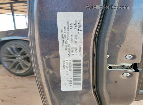 2C3CDXBG8GH165499 2016 DODGE CHARGER Gray Вид наклейки з VIN-кодом