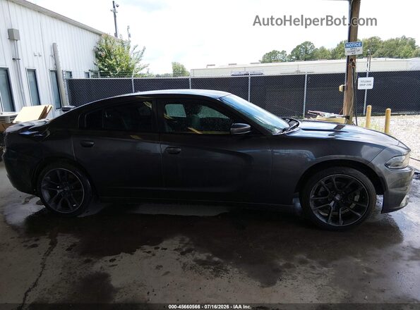 2C3CDXBG8GH167124 2016 DODGE CHARGER Gray Widok wnętrza z tyłu