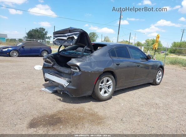 2C3CDXBG8GH327678 2016 DODGE CHARGER Gray Rear right
