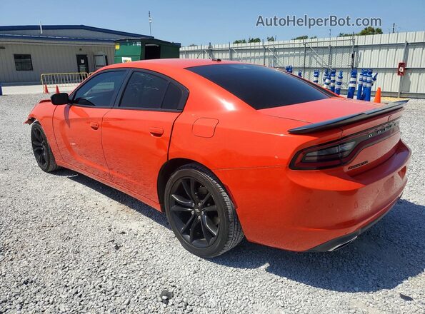 2C3CDXBG8JH135278 2018 DODGE CHARGER Orange Rear left