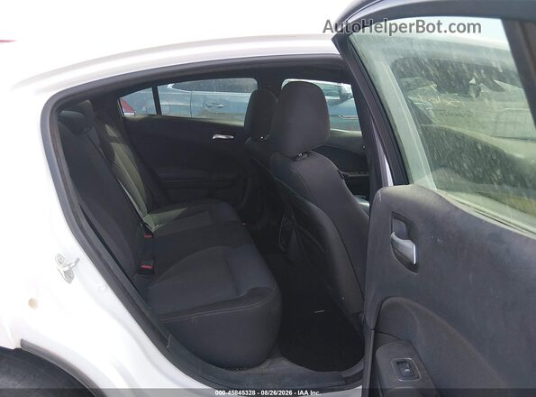 2C3CDXBG8JH306899 2018 DODGE CHARGER White Widok naklejki z numerem VIN