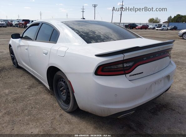 2C3CDXBG8JH306899 2018 DODGE CHARGER White Tył lewy