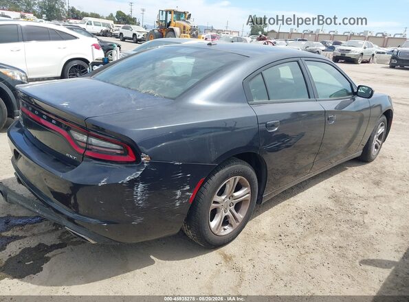 2C3CDXBG8JH318745 2018 DODGE CHARGER Black Tył prawy