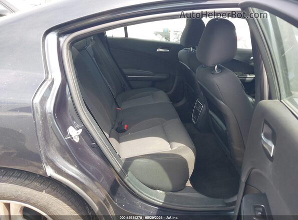 2C3CDXBG8JH318745 2018 DODGE CHARGER Black Widok naklejki z numerem VIN