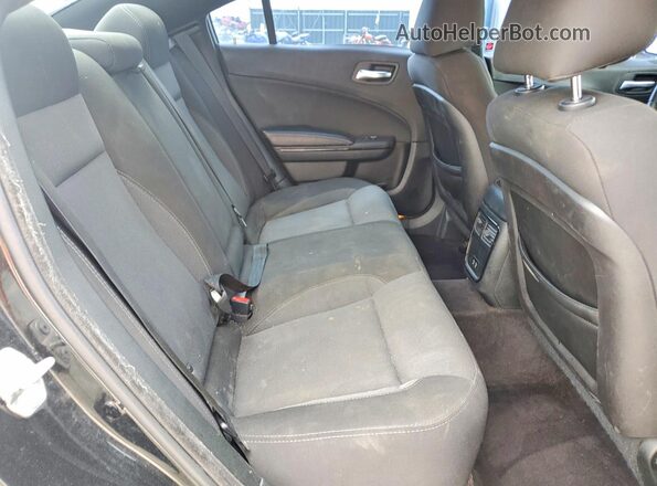 2C3CDXBG8JH336937 2018 DODGE CHARGER Черный Вид задних сидений
