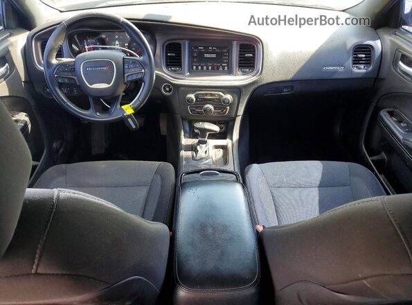 2C3CDXBG8JH336937 2018 DODGE CHARGER Черный Вид панели приборов