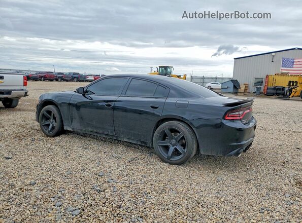 2C3CDXBG8KH664439 2019 DODGE CHARGER Black Հետևի ձախ
