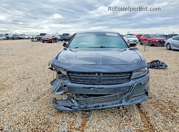 2C3CDXBG8KH664439 2019 DODGE CHARGER Black Դիմացի տեսք