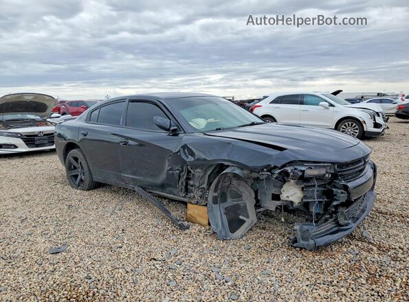 2C3CDXBG8KH664439 2019 DODGE CHARGER Black Առջևի աջ