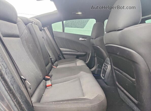 2C3CDXBG8KH665087 2019 DODGE CHARGER Серый Вид задних сидений