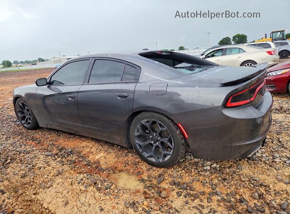 2C3CDXBG8KH665087 2019 DODGE CHARGER Серый Задняя левая четверть