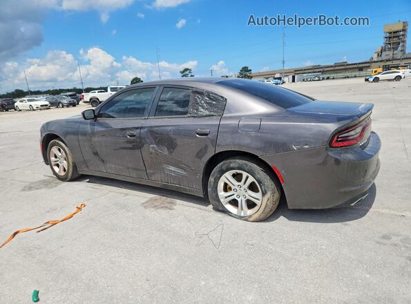 2C3CDXBG8KH672606 2019 DODGE CHARGER Gray Rear left