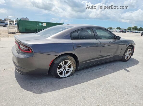 2C3CDXBG8KH672606 2019 DODGE CHARGER Gray Rear right