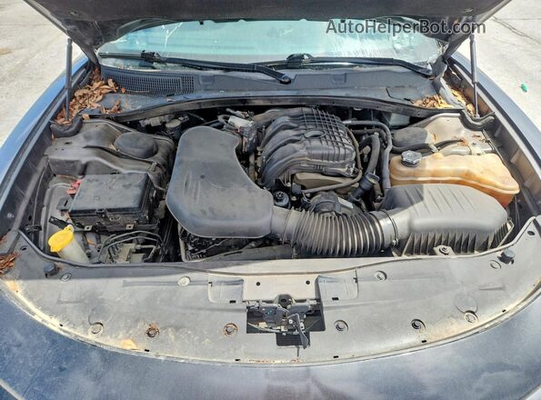 2C3CDXBG8KH672606 2019 DODGE CHARGER Gray Rear interior view