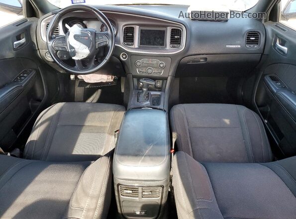 2C3CDXBG8KH726079 2019 DODGE CHARGER Black Widok deski rozdzielczej