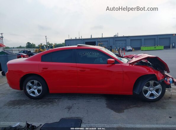 2C3CDXBG8KH728009 2019 DODGE CHARGER Red Սալոնի 360 աստիճան տեսք