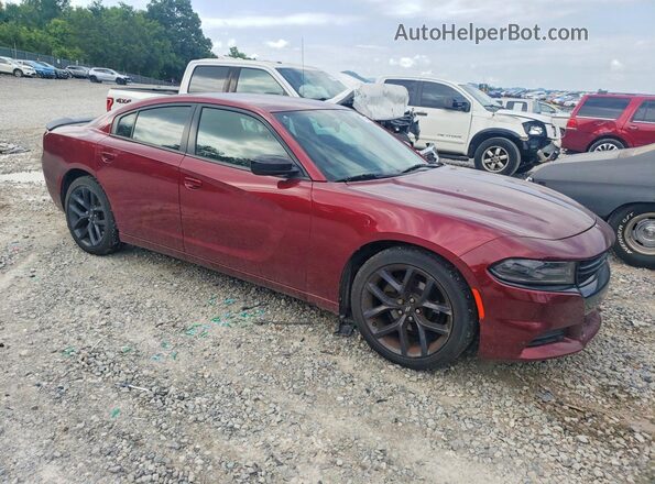 2C3CDXBG8LH150530 2020 DODGE CHARGER Maroon Przód prawy