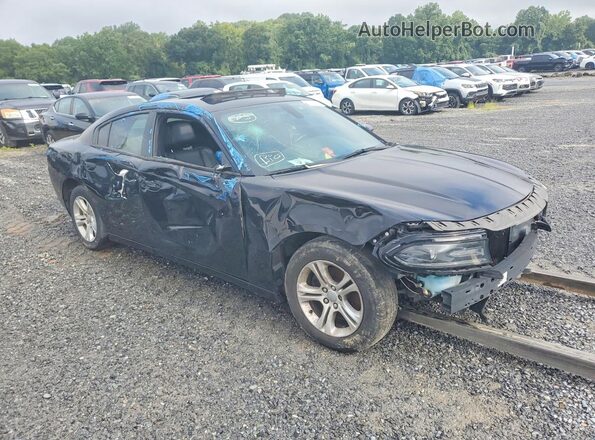 2C3CDXBG8LH204120 2020 DODGE CHARGER Black წინა მარჯვენა