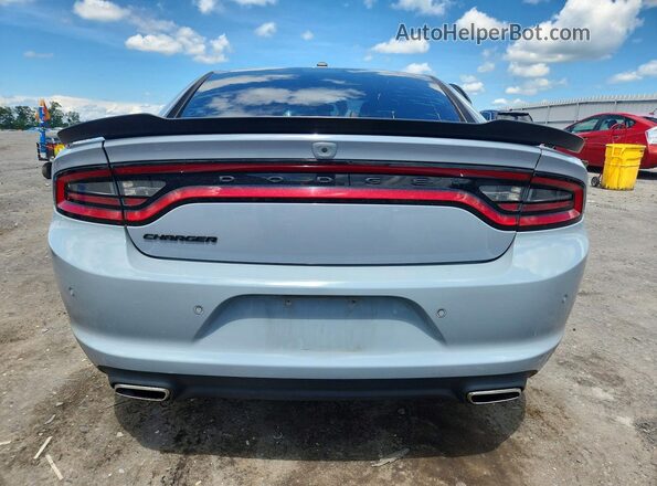 2C3CDXBG8LH228692 2020 DODGE CHARGER Silver Vista trasera