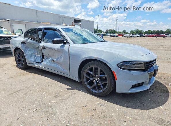 2C3CDXBG8LH228692 2020 DODGE CHARGER Silver Delantero derecho